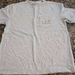 Vineyard Vines Heather Gray Short Sleeve Tee